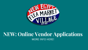 New Egypt Flea Market's Online Food & Table Vendor Applications