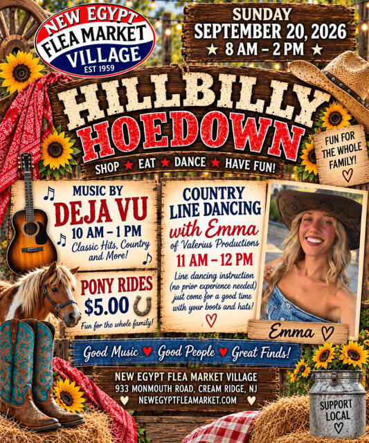 New Egypt Flea Market- Hllbillly Hoedown
